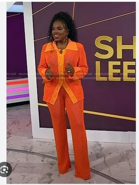 ISO HANIFA ORANGE KNIT SET SIZE L OR XL